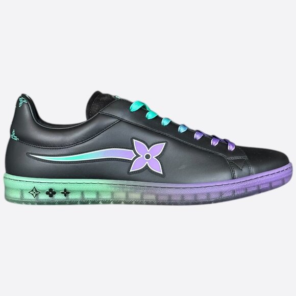 Louis Vuitton Black Gradient Logo Luxembourg Sneakers - Picture 1 of 8